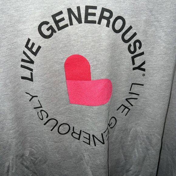 2024 Live Generously T-Shirt Thrivent Men's Large Grey Gray NWOT Womens Bella - Picture 2 of 4